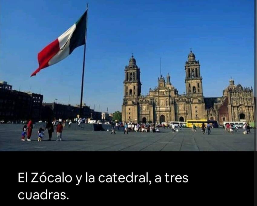 Departamento En El Centro Historico Cdmx Bolivar 8 Edificio Santa Clara Mexikóváros Kültér fotó